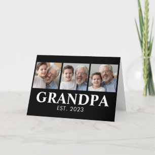 Opa Richtte Foto Opa en Oma Dag Op Kaart