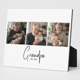 Opa Richtte Modern Schrift 3 Foto Op Fotoplaat