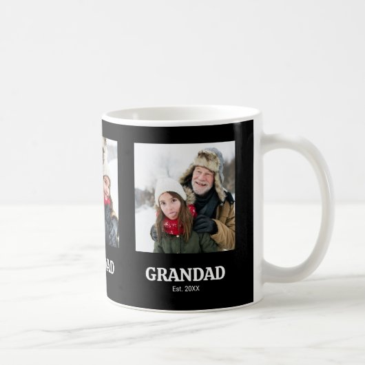 Opa Richtte Moderne 3 Foto Koffiemok (Rechts)