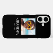 Opa Richtte Moderne Zwarte 2 Foto Op Case-Mate iPhone Case (Achterkant (horizontaal))