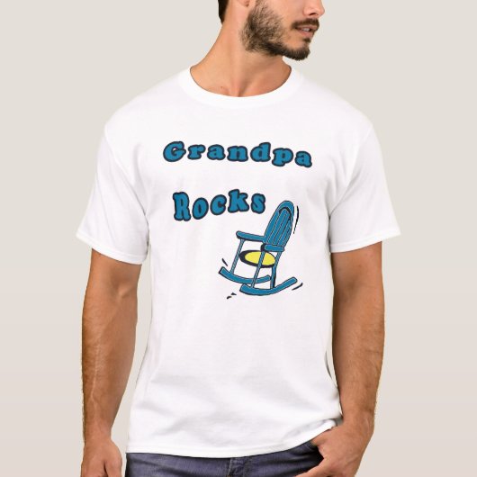 Opa rocks-BL T-shirt (Voorkant)