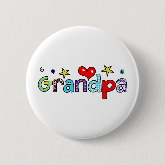 opa ronde button 5,7 cm (Voorkant)
