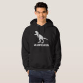 opa saurus grootpa dinosaur hoodie (Voorkant volledig)