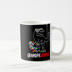 Opa-saurus T Rex Dinosaur Autisme Bewustzijn Opa Koffiemok