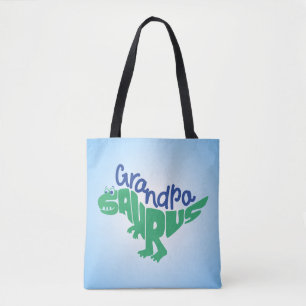 Opa Saurus Tote Bag