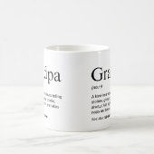 Opa Schattige Mooie Grootvader Definitie Koffiemok (Center)