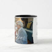 Opa Script hart dankbaar elk moment foto Mok (Midden)