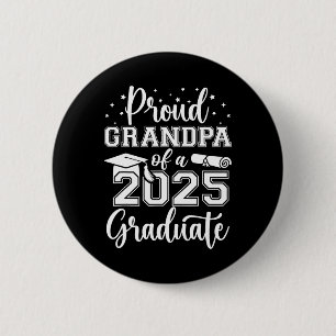 Opa Senior 2025 Trotse opa van een CL van 25 gr Ronde Button 5,7 Cm