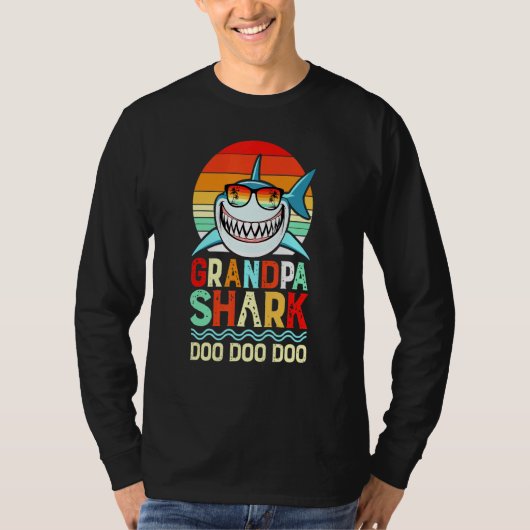 Opa Shark Doo Doo Doo T-shirt (Voorkant)