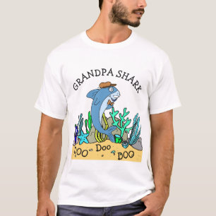 Opa Shark Doo Doo Family T-shirt