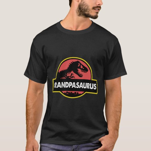 Opa Shirt OpaPaurus Opa Grappig cadeau (Voorkant)