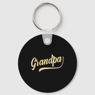 Opa shirt vintage Vaderdag voor G-pa Opa Sleutelhanger