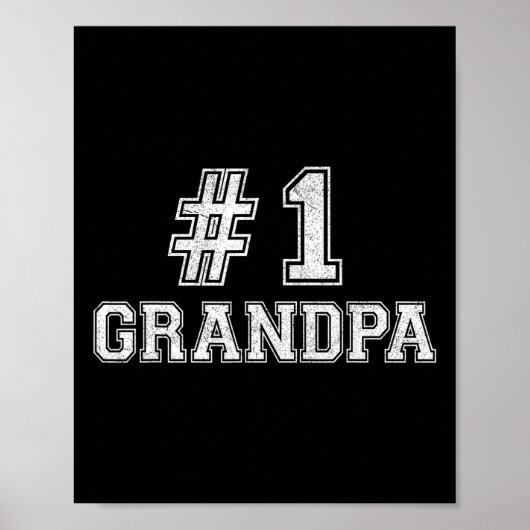 Opa Shirten voor mannen Poster (Voorkant)