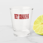 opa shot glas (Voorkant)