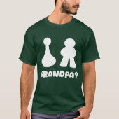 Opa Spelstuk Grappig Gamer Design T-shirt (Voorkant)