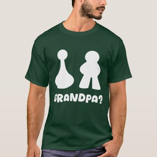 Opa Spelstuk Grappig Gamer Design T-shirt (Voorkant)