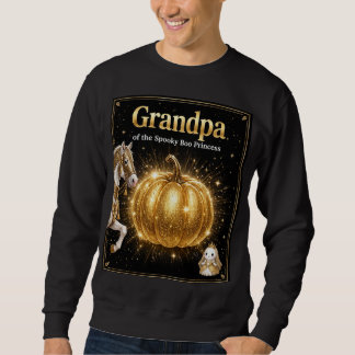 Opa Spooky Boo Princess Shirt Zwart Goud