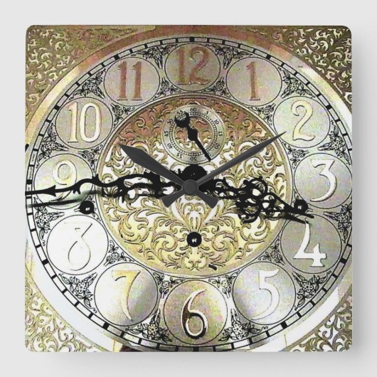 Opa Square Wall klok (Voorkant)