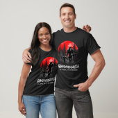 Opa squatch als een opa gewoon veel meer squat t-shirt (Unisex)
