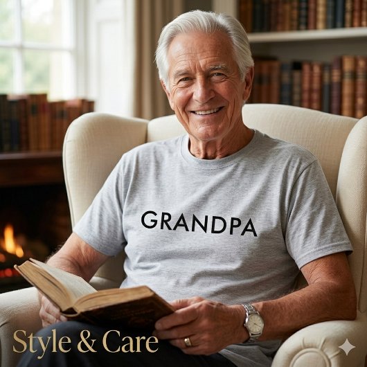 Opa Statement T-shirt Aanpasbare Tekst Ontwerp