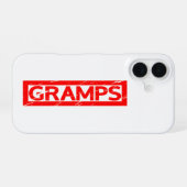 Opa-stempel iPhone 16 Hoesje (Achterkant horizontaal)