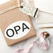 OPA-Sticker Ovale Sticker (Geschenken)