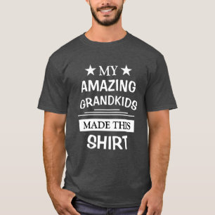 Opa T-Shirt met Grandchildren Names 2021