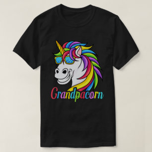 Opa-tringomige Grappige Eenhoorn Opa Vaderdag Cade T-shirt