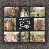 Opa U bent de beste moderne fotocollage Fleece Deken