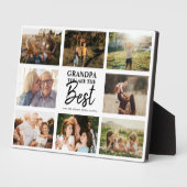 Opa U bent de beste moderne fotocollage Fotoplaat (Zijkant)