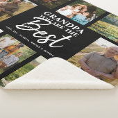 Opa U bent de beste moderne fotocollage Sherpa Deken (3/4)