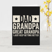 Opa Vader Grootvader Vaderdag Shirt Fr Kaart (Gele Bloem)
