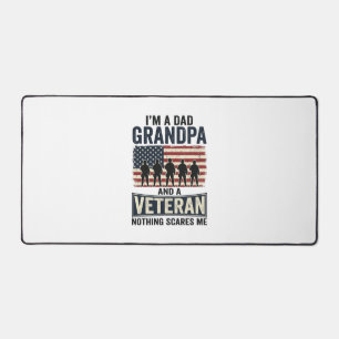 Opa Vader Veteraan Patriottisch Vintage T-shirt On Bureaumat