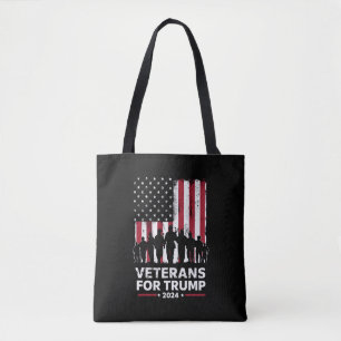 Opa Vader Veteranen Voor Trump 2024 Amerikaanse Vl Tote Bag