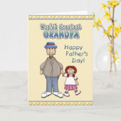 Opa Vaderdag Kaart (Gele Bloem)