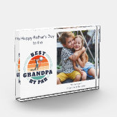 Opa Vaderdag Kinder Foto Retro Golf Gag (Links)