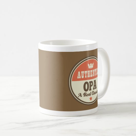 Opa Vaderdag  Mok (Voorkant rechts)