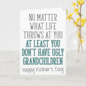 Opa Vaderdag, wat het leven ook inhoudt Kaart (Gele Bloem)