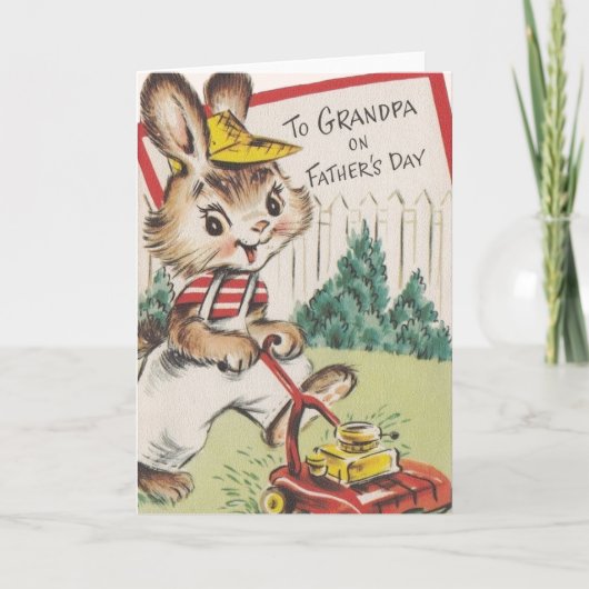 opa Vaderdag Wenskaart Kaart (Voorkant)