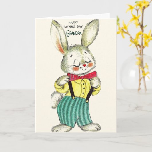  opa Vaderdag Wenskaart Kaart (Gele Bloem)