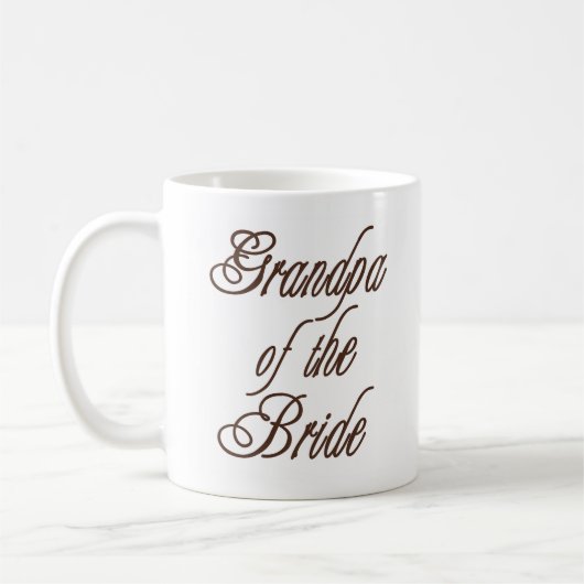 Opa van Bride Classy Browns Koffiemok (Links)
