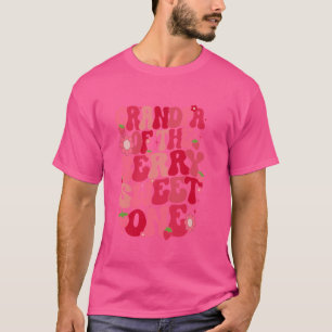 Opa van de Berry Sweet One Aardbei First Bi T-shirt
