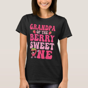 Opa van de Berry Sweet One Aardbei First Bi T-shirt