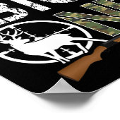 Opa van de Big One verjaardagsjongen Deer Hunter C Poster (Hoek)