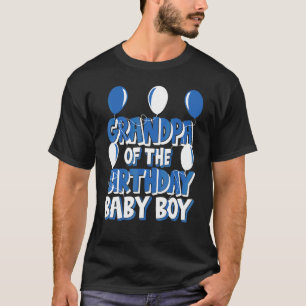 Opa van de Birthday Baby Toddler Party 1 T-shirt