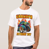 Opa van de Birthday Boy T-shirt (Voorkant)