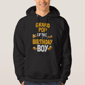 Opa van de bouwwerker van de vogeljongen B Hoodie