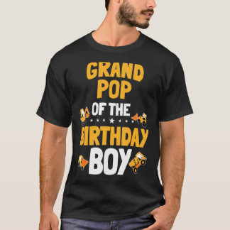 Opa van de bouwwerker van de vogeljongen B T-shirt
