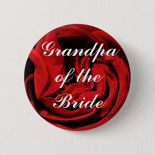 opa van de bride ronde button 5,7 cm (Voorkant)
