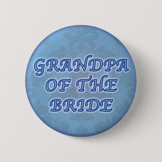 Opa van de brideknop ronde button 5,7 cm (Voorkant)